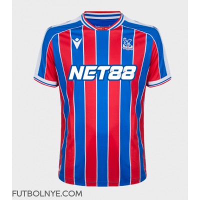 Camiseta Crystal Palace Yeremy Pino #10 Primera Equipación 2025-26 manga corta Camiseta Crystal Palace Yeremy Pino #10 Primera Equipación 2025-26 manga corta